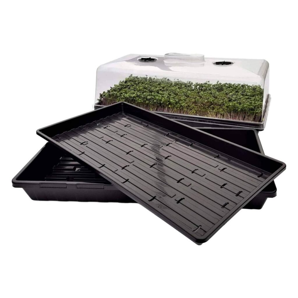 Humidity dome trays | Microgreen trays