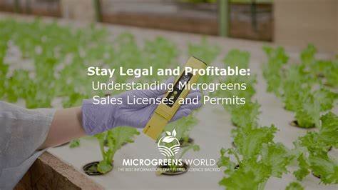 Why license is needed for microgreens | Do i need license to sell microgreens